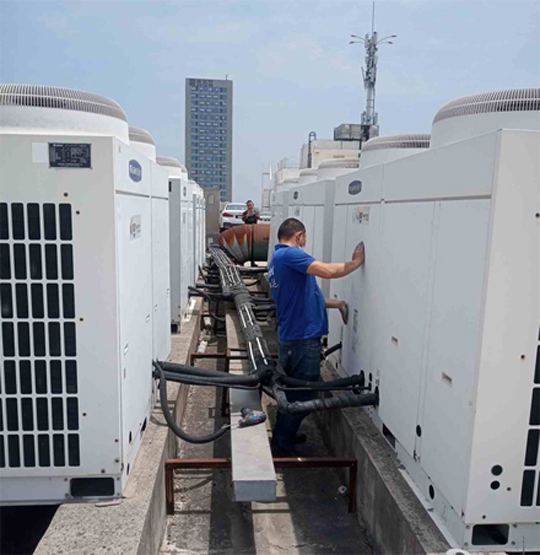 杭锦后旗中央空调制热和不制冷系统维修方法